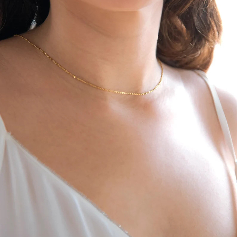 Nugaros grandinė – rankų darbo, lydinys, moterims, geometrinio dizaino, Jita, Yiwu Zhejiang