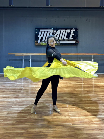 Odrasli kostim za ples trbuha s krilima na leđima i rekvizitom za pozornicu, 360° rekvizit za ruku (Brand: Priority; Prilika: Belly dance; Materijal: poliester; Glavni sastav materijala: 95%+; Sezona: proljeće 2025)