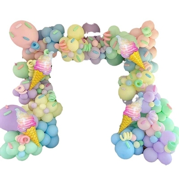 Pastelni baloni za balonsku arku, latex, dekorativni baloni, okruglog oblika, bez logotipa, marka Other