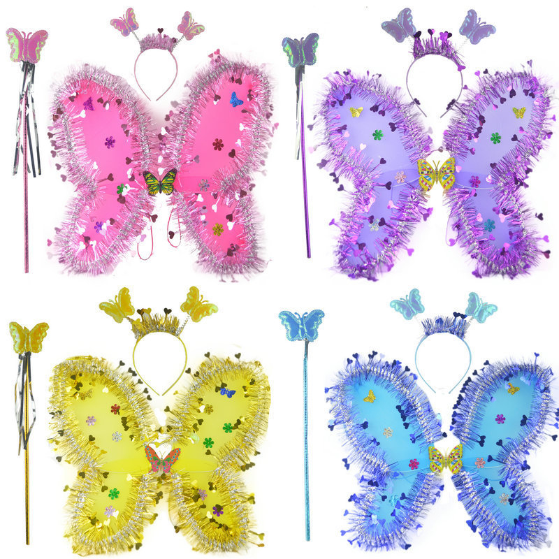 Angyal szárny jelmez rekvizit - textil, fél- kézi és fél-mechanikus feldolgozás, Márka: Five Babs Strive for Happiness