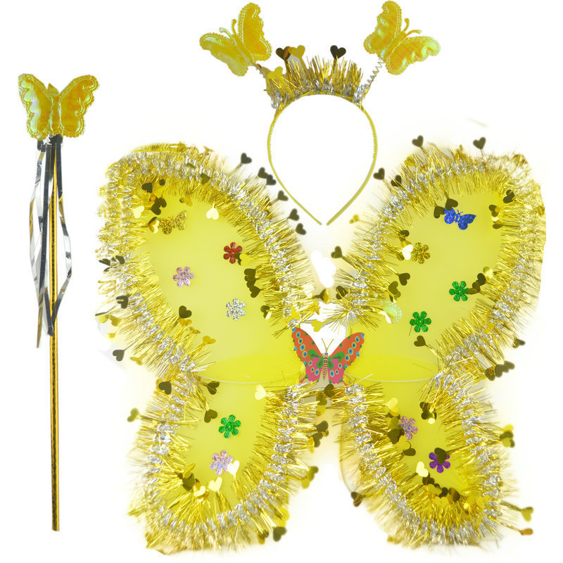 Angyal szárny jelmez rekvizit - textil, fél- kézi és fél-mechanikus feldolgozás, Márka: Five Babs Strive for Happiness