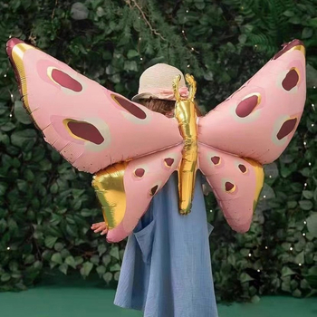 Μπαλόνι - πεταλουδάκι σε σχήμα από αλουμινόφυλλο, παιχνίδι για παιδιά, κατάλληλο για την Ημέρα των Παιδιών, κωδικός 2111121919763