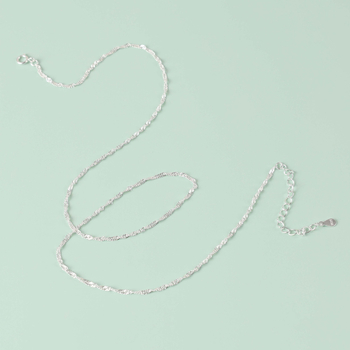 Colier din argint 925 cu pandantiv cruce, lanț O, multistrat, electroplacat