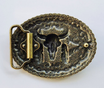 Övcsat tehénfej dizájnnal (ötvözet, sima csat, minden évszakban, 2023 tavasz)