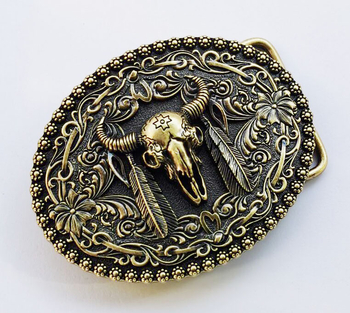 Övcsat tehénfej dizájnnal (ötvözet, sima csat, minden évszakban, 2023 tavasz)