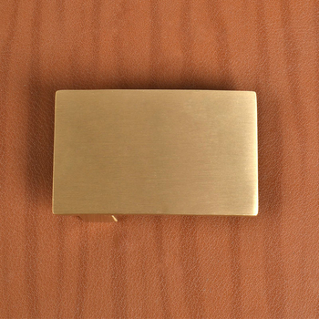 Cataramă de centură din laton, design neted (Material: Laton; Categoria produsului: Cataramă netedă; Anul listării: Primăvara 2020)