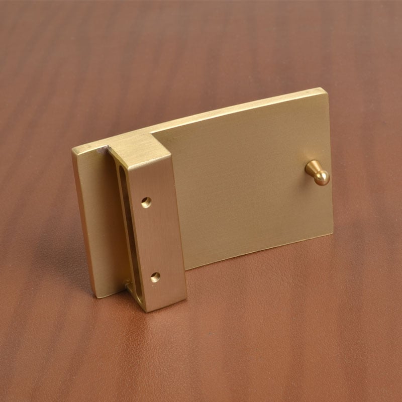 Cataramă de centură din laton, design neted (Material: Laton; Categoria produsului: Cataramă netedă; Anul listării: Primăvara 2020)