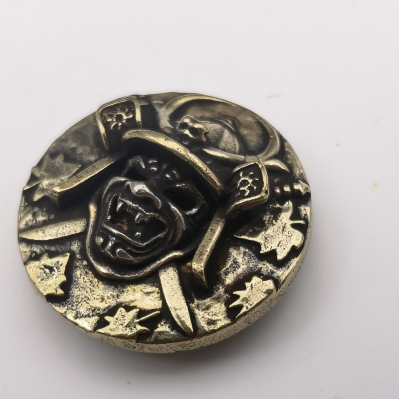 Cataramă de curea în stil japonez — Broken copper, cupru, primăvara 2025