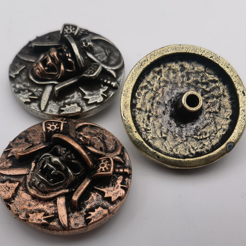 Cataramă de curea în stil japonez — Broken copper, cupru, primăvara 2025