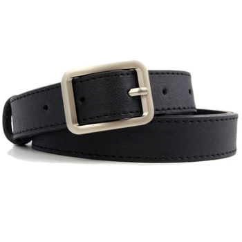 Női PU bőr farmeröv, ötvözet csattal és tűs csattal, szélesség 2-4 cm, univerzális és egyszerű stílus, 2022 nyár