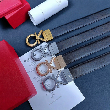 Férfi öv valódi bőrből, ötvözet csattal, automatikus zárással, 2-4 cm szélesség, személyes trend stílus