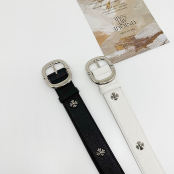 PU bőröv ötvözet csattal és pin zárással, szegecses díszítéssel, punk retro stílus (Tavasz 2025)