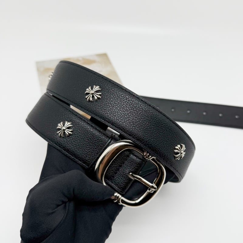 PU bőröv ötvözet csattal és pin zárással, szegecses díszítéssel, punk retro stílus (Tavasz 2025)