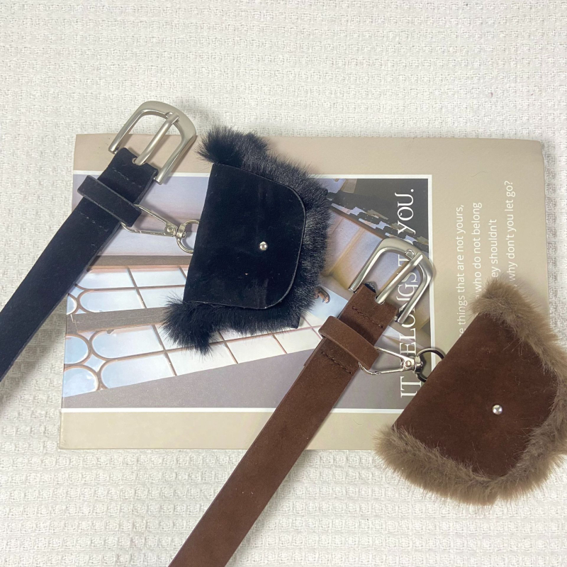 Curea PU cu cataramă din aliaj, stil personalizat, Toamna 2025