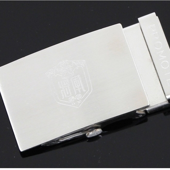 Rozsdamentes acél övcsat, görgőcsat, téglalap alakú, sima/lemezes csat, férfiaknak, minimalist stílus, övklipsz