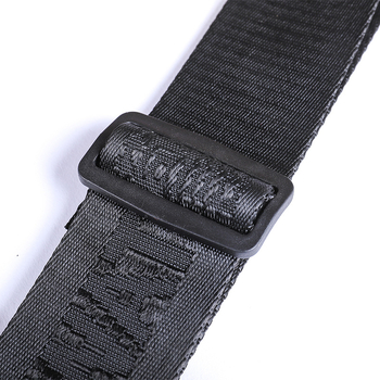 Curea tactică țesută cu model jacquard, cataramă din plastic, închidere cu cataramă, lățime peste 4 cm