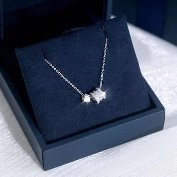 Colier pentru claviculă din argint 925, stil temperament, brand Unique, lansare primăvara 2025