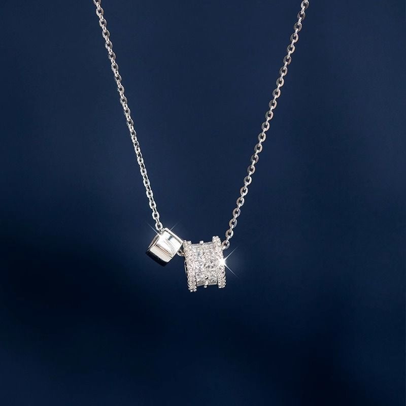 Colier pentru claviculă din argint 925, stil temperament, brand Unique, lansare primăvara 2025