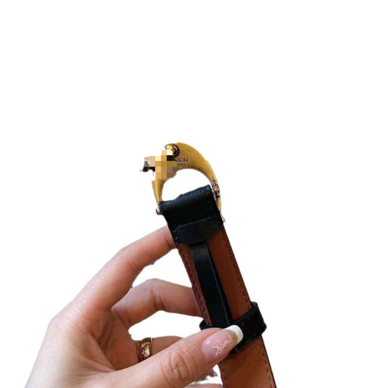 Ženski kaiš od PU kože s C kopčom, casual i poslovni stil, duljina 115 cm, u kutiji za poklon