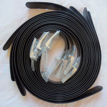 Belső öv tűcsattal, kültéri taktikai használatra — műbőr, csat ötvözet, szélesség 2–4 cm