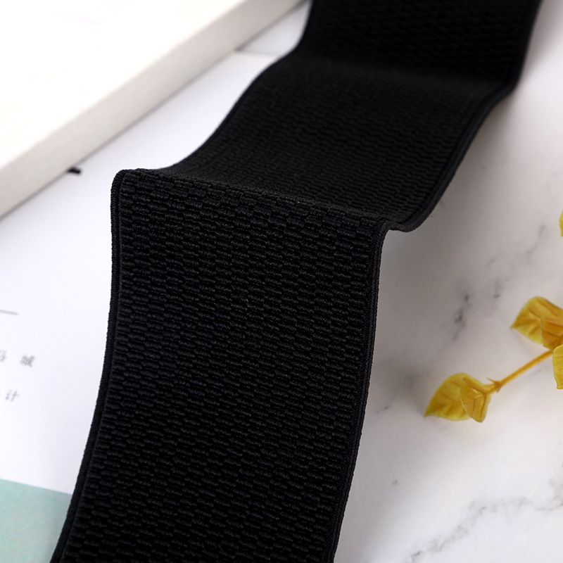 Curea de talie pentru femei, elastică și lată, cataramă din metal, design cu o singură buclă, potrivită pentru toate sezoanele