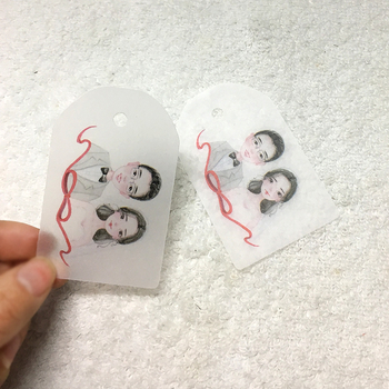 Hârtie specială cu acid sulfuric pentru decoruri de cadouri, imprimare color, personalizare disponibilă; Wickham Sulphate Paper