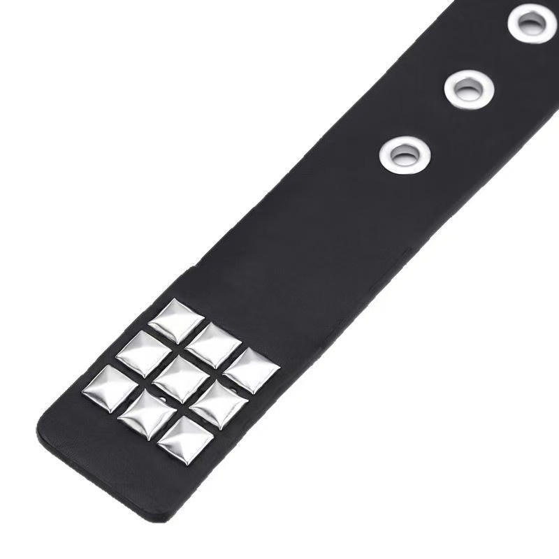 Nidowolf PU öv fém csattal, tűcsatos zár, szélesebb mint 4 cm