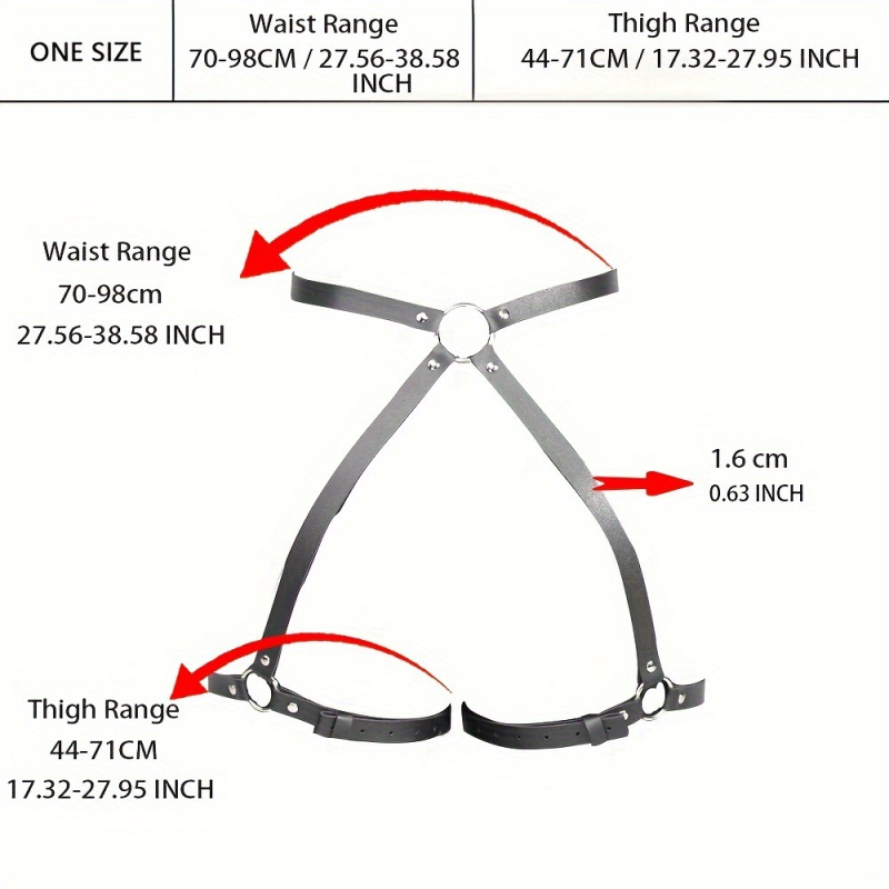 Centură lanț pentru corp din piele PU, cataramă din aliaj, închidere netedă, lățime subțire, lansare vară 2024 (design original)