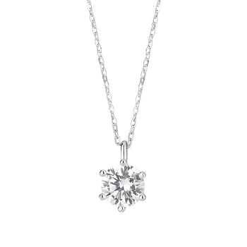 Colier din argint 999, pandantiv cu diamant unic, formă geometrică, stil ușor lux, lanț Flash o chain, 1,75 g