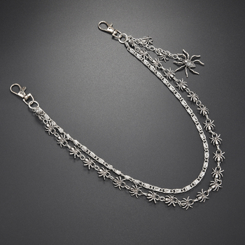 Ζώνη μέσης από μέταλλο – πανκ στυλ, Unisex, Νέοι, Όλες οι εποχές, HT1674