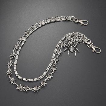 Ζώνη μέσης από μέταλλο – πανκ στυλ, Unisex, Νέοι, Όλες οι εποχές, HT1674