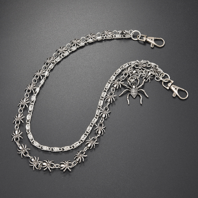 Ζώνη μέσης από μέταλλο – πανκ στυλ, Unisex, Νέοι, Όλες οι εποχές, HT1674