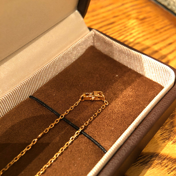 Ogrlica s pozlaćivanjem, Insta stil, cirkon umetci, elektroplating, lanac s zvjezdicom od četiri vrha