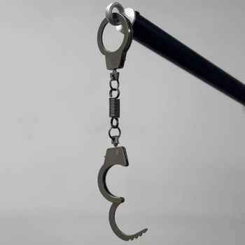 Ζώνη μέσης με φθαρμένο σχέδιο χειροπετών, μεταλλική, για άνδρες, άνοιξη 2023