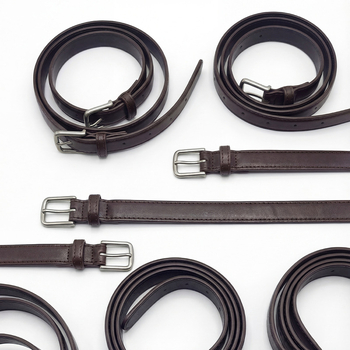 Женски колан за рокля и дънки — PU материал, катарама от сплав, закопчаване с щифт, тънък стил, ширина под 2 см, електроплакиран