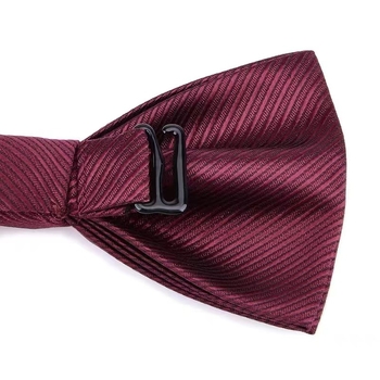 Papion din jacquard, poliester și mătase, unisex, realizat la comandă, formă bowknot