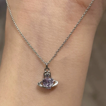 Colier din oțel titan cu zircon încrustat, pandantiv stea din cupru, lanț obișnuit