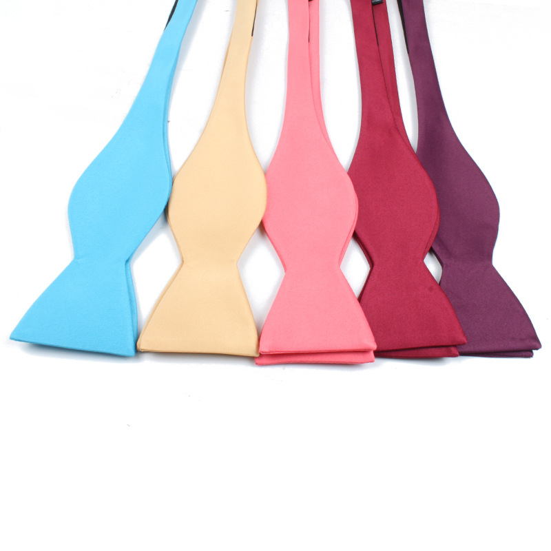 Férfi poliészter jacquard gallércsomó, gourd-streamer dizájn