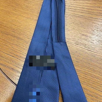 Γραβάτα με κλιπ τύπου φερμουάρ, ριγέ μοτίβο, unisex, άνοιξη 2025