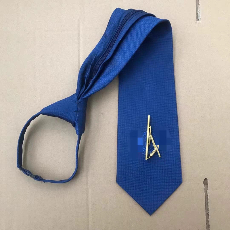 Γραβάτα με κλιπ τύπου φερμουάρ, ριγέ μοτίβο, unisex, άνοιξη 2025