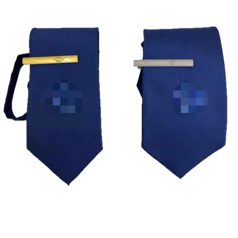 Γραβάτα με κλιπ τύπου φερμουάρ, ριγέ μοτίβο, unisex, άνοιξη 2025