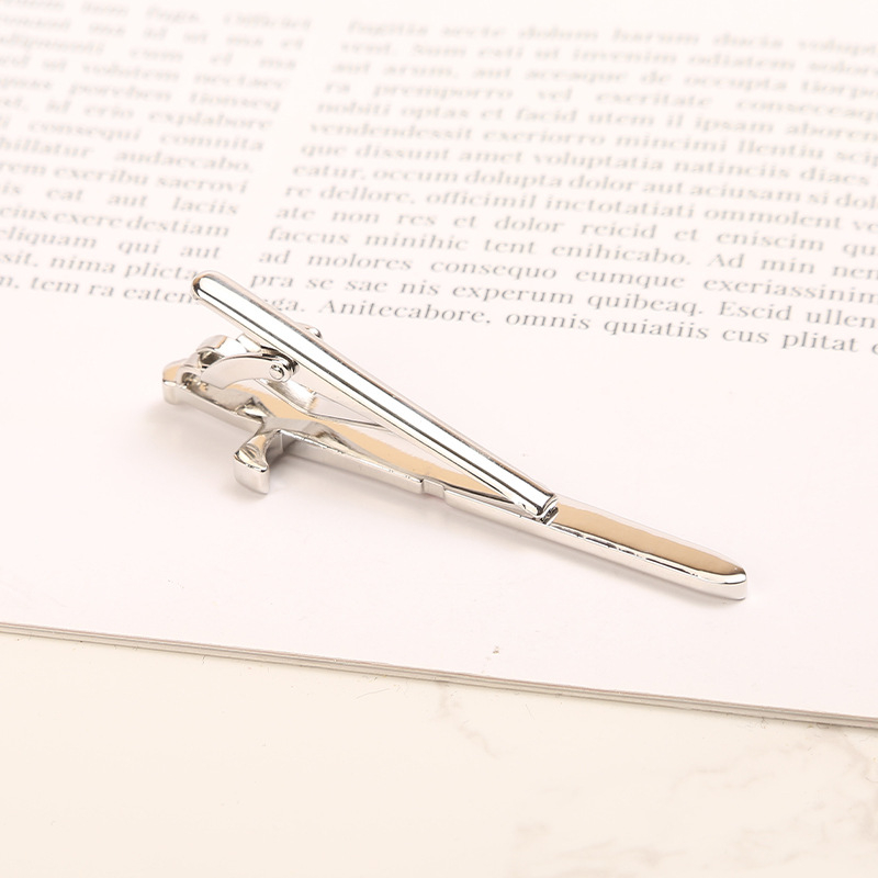 Клип за вратовръзка с мотив меч — персонализиран метален клип за вратовръзка, унисекс, за възрастни, пролет 2025