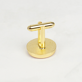 Clip cravată, cu cap plat, masculin, monocrom, aliaj zinc + cupru