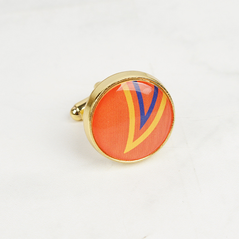 Clip cravată, cu cap plat, masculin, monocrom, aliaj zinc + cupru