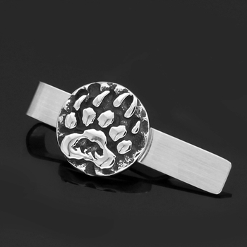 Kravata spojnica od titan čelika, nordijski vikinški motiv s motivima medvje šape i vilinih šapa, ravna glava, retro stil, unisex za odrasle