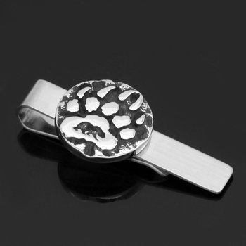 Kravata spojnica od titan čelika, nordijski vikinški motiv s motivima medvje šape i vilinih šapa, ravna glava, retro stil, unisex za odrasle