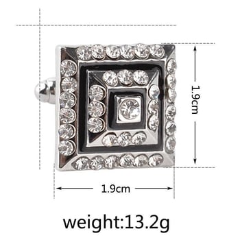 Κουμπέτες μανικιών από αχάτη, ζώδιο μοτίβο, κομψό στυλ
