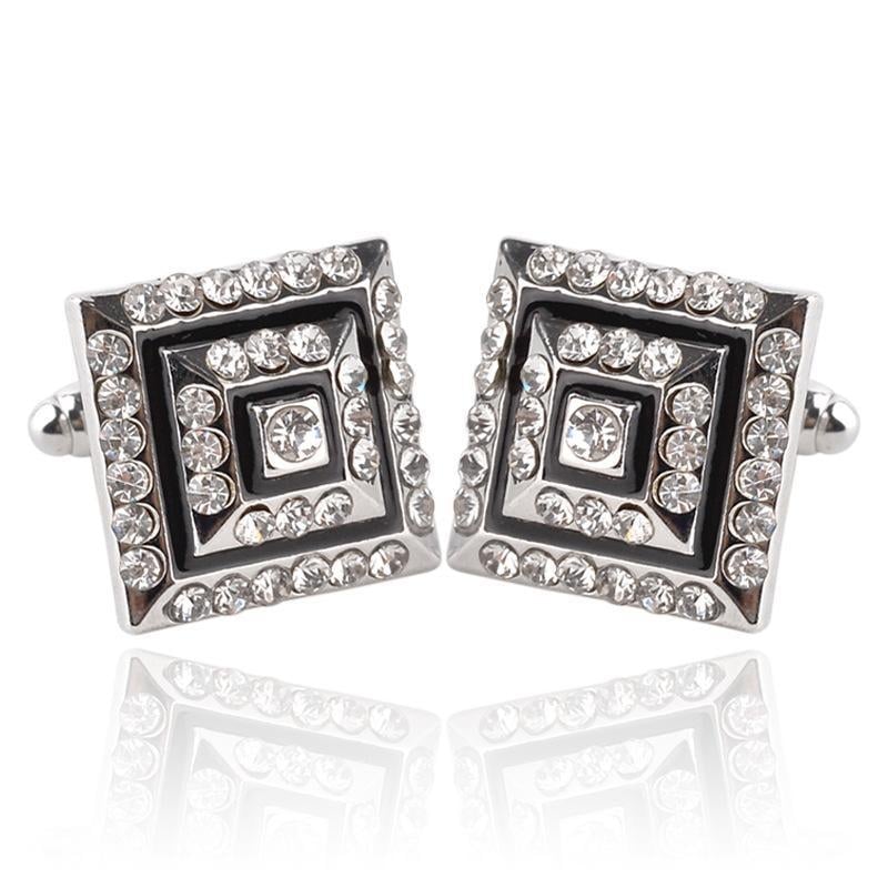 Κουμπέτες μανικιών από αχάτη, ζώδιο μοτίβο, κομψό στυλ