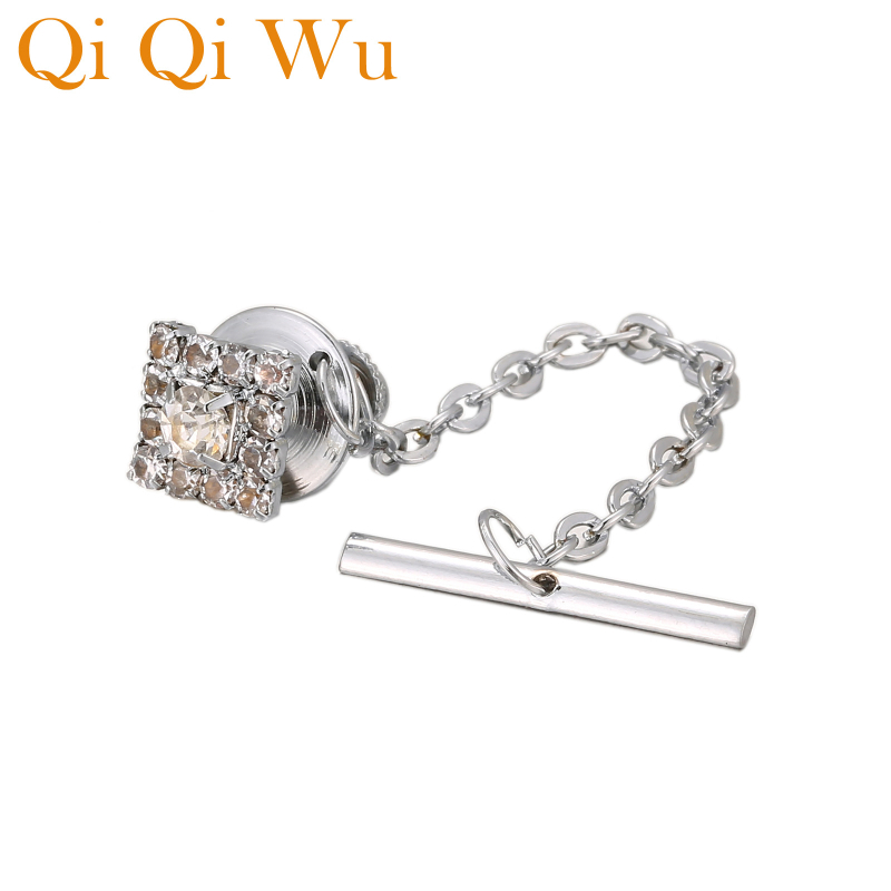 Clip cravată - cupru, electroplacat, floare de guler, stil geometric, pentru bărbați