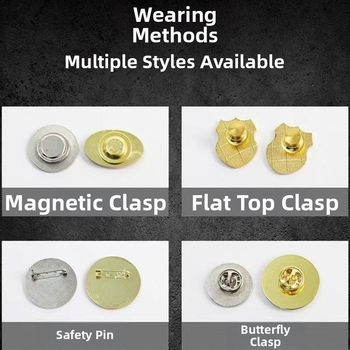 Ötvözet jelvény testreszabható — sütőben égetett zománc, karikatúra kitűző, emlékfém medál iskolai és vállalati rendezvényekhez